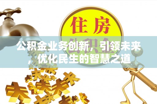 北湖公积金业务创新，引领未来，优化民生的智慧之道