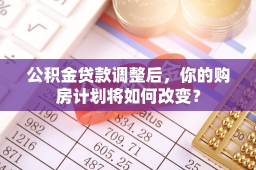 新丰公积金贷款调整后，你的购房计划将如何改变？