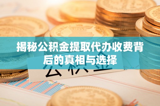 谷城揭秘公积金提取代办收费背后的真相与选择